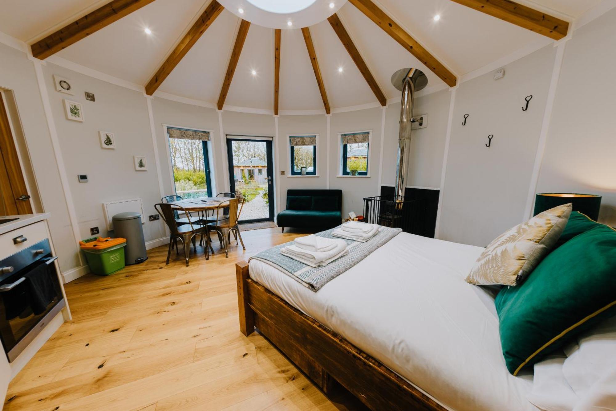 Villa East Thorne Glamping Bude Habitación foto